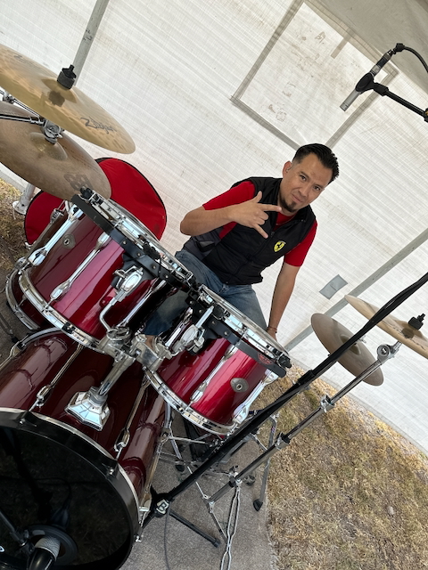 Marco Antonio Aguado Acosta - Baterista